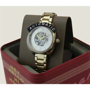 Fossil BQ3729 Vale Automatic Gold-Tone Stainless Steel Watch